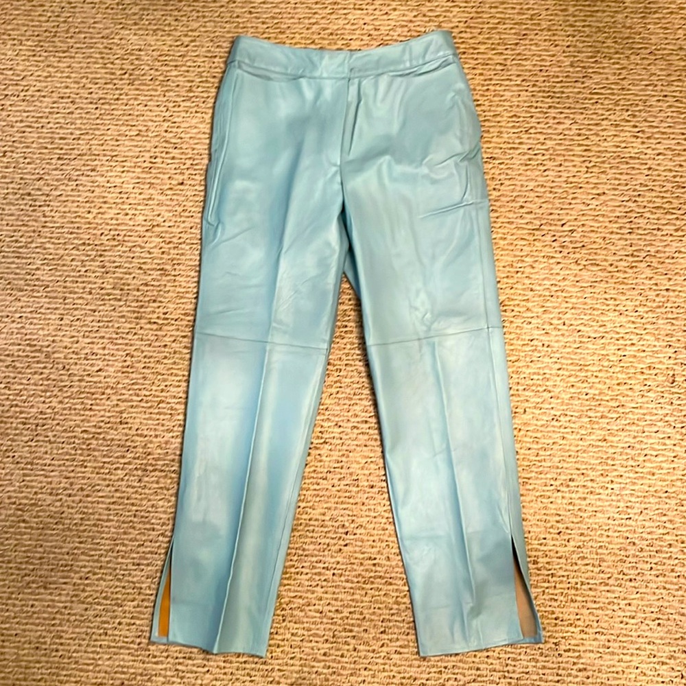 Ladies genuine leather pants